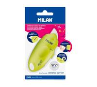 Petit Cutter - Ergonomique - Lame Céramique - Loisirs Créatifs - Bureau - Jaune