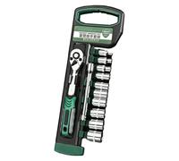 Petit de Douilles Outils pour réparation avec barre d'extension portable | Kit liquet 12 Pièces 72 Dents à Entraînement Pour véhicules, maison, mécaniciens,