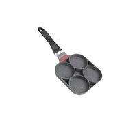 Petit déjeuner pancake cooking pan aluminium poêle moule pour hamburger aux oeufs avec poignée cuisine utilisation(open-fire type)