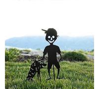 Petit Diable Jardin Pile Silhouette Halloween Décoration De Jardin Ornement-Style 3