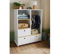 Petit dressing PTILOU blanc/bois TU