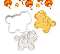Petit emporte-pièce - Accessoire de cuisson avec démoulage facile - Emporte-pièce pour l'année du cheval - Pour pâte, gâteau, cuisine, maison, fête, Nouvel An, printemps, débutant