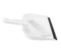 Petit Ensemble Balai et Pelle Mini en Plastique pour Nettoyage | Balayette de Table Pratique, Usage Maison et Bureau, Blanc, pour Adultes et Adolescents