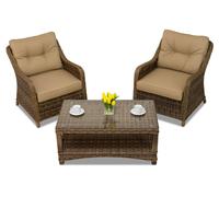 Petit ensemble de jardin Toledo Terrace marron Garden Point