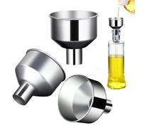 Petit Entonnoir En Métal - Lot de 3 Becs Verseurs pour Liquides Alimentaires - Entonnoir À Remplissage De Sauce,Pour Maison Cuisine Restaurant Appartement Salle À Manger Huile Sauce Assaisonnement Par