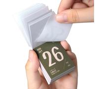 Petit Éphéméride De Bureau 2026 - Agenda 365 Jours Papier Épais | Planificateur Annuel 2026 Pour Emploi Du Temps, Rendez-vous, Domicile, Bureau, École, Voyage, Enseignant