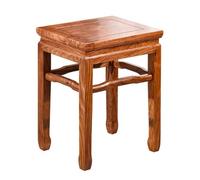 Petit Escabeau Tabouret carré décoratif de Style Chinois en Bois Massif, Tabouret à Chaussures, canapé, Bas, Petit for la Maison