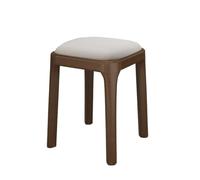 Petit Escabeau Tabouret en Bois Massif empilable for la Maison, Banc Souple for Salon, Tabouret Bas, Petit carré Simple, de Salle à Manger Veille(Gray)