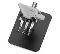 Petit Étau d'Établi - Étau Portable 2 en 1 - Outil de Précision à Libération Rapide Anti-Dérapant pour Perceuse à Colonne et Établi pour Garage Bijouterie Atelier et Travail des Métaux