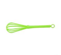 Petit fouet mélangeur pour teinture des cheveux et utilisation en cuisine - Batteur manuel à œufs - Outil mélangeur manuel vert jaune 18,5 cm (vert)