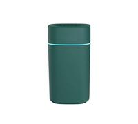 Petit humidificateur en plastique silencieux for la maison, aromathérapie, 2 Modes de brume, alimenté par USB, parfait for la chambre à coucher, le bureau et la voiture(Groen)