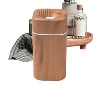 Petit humidificateur portable avec réservoir de 300 ml avec veilleuse douce, mini purificateur d'air de bureau pour chambre d'enfant, salon, table de chevet, table de chevet, bureau à domicile, voyage