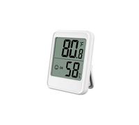 Petit Hygromètre Numérique Thermomètre,blanche