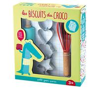 Petit Jour Paris - Coffret de Pâtisserie "Les Biscuits du Croco" - Parfait pour Apprendre à Faire Les Biscuits!