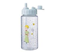 PETIT JOUR PARIS - Gourde Transparente en Tritan Le Petit Prince - Contenance : 0,35 litre - Paille et Couvercle Amovibles - Lavable en Machine - Pratique et Facile à Transporter - Dès 24 Mois