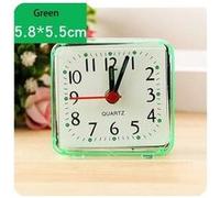 Petit lit carré compact de voyage quartz beep réveil mignon portable G