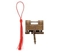 Petit Loquet à Bascule Ancien pour Boîte en Bois, Style Rétro | Alliage de Zinc, Clé Incluse, Accent Décoratif, pour Petits Meubles, Journaux Créatifs et Ateliers
