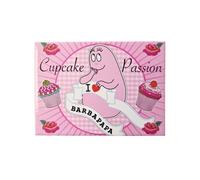 Petit magnet métallique Barbapapa