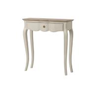 Amadeus Console Maddy 1 tiroir Bois de Mindi Beige L80 cm