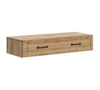 Petit meuble de rangement Vidaxl Table d'appoint murale Chêne artisanal 87,5 x 34,5 x 17 cm