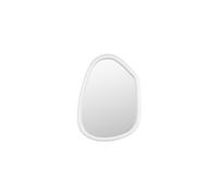 Petit miroir en bois blanc Looks