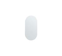 Petit miroir en verre transparent, ovale, discret, à fixer - House Doctor, Walls - 35x3x70 cm