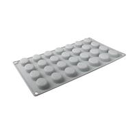 Petit moule en silicone en forme de grains de café et de glaçons | Moule à 28 cavités en silicone pour glaçons, accessoires de cuisine pour friandises pour chien