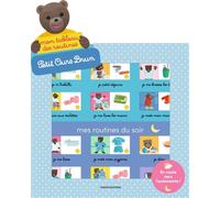 Petit Ours Brun - Mon tableau des routines - Dès 2 ans - Céline Bour - Bayard Jeunesse - broché - Calendrier