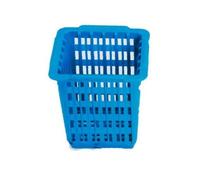 Petit panier à couverts - LACOR - 69215 - Bleu - 12,5 x 12,5 cm - Usage professionnel
