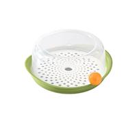 Petit panier réutilisable de qualité alimentaire pour micro-ondes | Cuiseur vapeur pour œufs à micro-ondes pour la maison, le petit déjeuner, les pommes de terre, les fruits de mer, le fromage