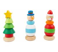 Petit Pied Figurine De Noël 1 Pièce Bleu