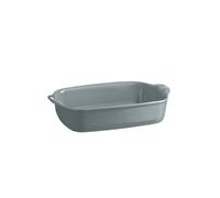 Emile Henry Petit Plat Rectangulaire Ultime - 2|4 personnes - Céramique Haute Résistance - Cuisson Homogène et Service du Four à la Table - Coloris Perle - Fabriqué en France