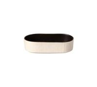 Petit Plateau fond ovale Costa Nova Nótos (x6) Noir 18,5x9,4x4,8 cm/0,38 L