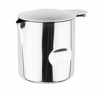 Petit Pot À Lait Motta En Inox Avec Couvercle 15 Cl