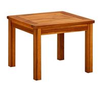 Petit Prix Table basse de jardin 45x45x36 cm Bois solide d'acacia®FEIVUB®