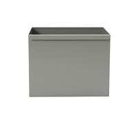 Petit rangement en métal gris, carré, charge max 3 kg - House Doctor, Rack - 30x38x30 cm