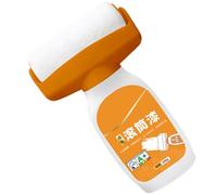 Petit rouleau de peinture - Blanc Brosse en latex solide - Outil de réparation murale multifonctionnel - Équipement de peinture - Accessoire de rénovation domestique - Outil d'entretien intérieur