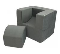 Petit siège pliable junior gris Gris G