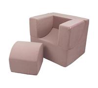 Petit siège pliable junior rose clair
