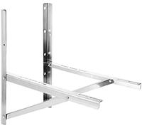 Petit Support De Montage Mural De Type Fendu, Support De Climatiseur Extérieur En Acier Inoxydable, Support De Montage Mural, Système De Pompe À Chaleur De Climatiseur De Type Fenêtre, Adapté Pour