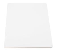 Petit Tableau Blanc Personnel Double Face Effaçable pour École et Bureau | Panneau Mélaminé Léger, Format Portable, Usage Élève et Enseignant, Blanc, Écriture Simple