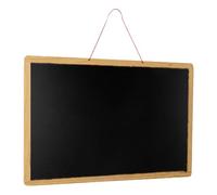 Petit Tableau Noir en Bois 30x20x2cm, Magnétique, Mural, réutilisable | Surface Mate Double Face, Corde Suspendre, pour Photos, Rappels, Vitrines Commerciales ou Boutiques de Thé