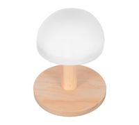 Petit Tabouret à Repasser Rond en Bois pour Couture et Chapeaux | Housse en Tissu Blanc, Base Rembourrée, Format Mini Portable, pour Cols et Pièces Courbes