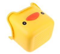 Petit Tabouret Garçon et Filles en Plastique Jaune, Forme de Canard, Pliant | Siège Portable pour Chambre, la Cuisine et Salle de Bain, Usage Maison, Structure Solide, Gain de Place