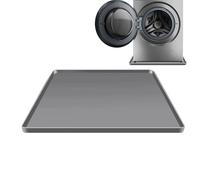 Petit tapis de réfrigérateur - plateau de déversement de réfrigérateur compact, coussin de capture en silicone carré | Protecteur de déversement d'appareil de cuisine réutilisable, étanche sous le gar