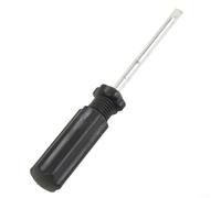 Petit tournevis de précision de 10,5 cm avec pointe de 4 mm pour montres, téléphones, jouets - Plat ou pour tête cruciforme pour mini outil à main pour l'entretien de la maison (tournevis fendu)