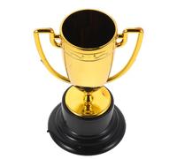 Petit Trophée Décoratif Doré Miniature de Compétition pour Maison de | Plastique Léger, Format Compact 3,2 Pouces, Récompense Créative, Décor D'étagère pour Garçon et Filles
