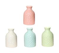 Petit Vase Artisanal en Céramique Créatif, Lot de 4