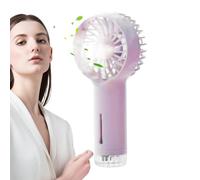Petit ventilateur à brume d'eau, ventilateur à main avec brume, 16,8 x 7,6 x 4,8 cm, refroidisseur portable, appareil de refroidissement électrique portable, pulvérisateur personnel rechargeable pour