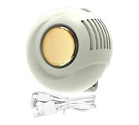 Petit ventilateur à pince 3 vitesses sans pales silencieux rafraîchissant | Mini ventilateur personnel rechargeable avec clip pour intérieur et extérieur, été, camping, randonnée, pêche, plage, picni